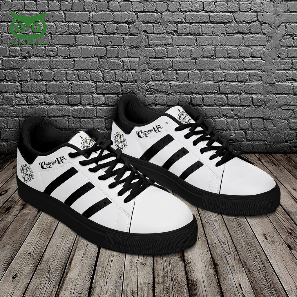 Cypress Hill Black Stripes White 3D Printed Stan Smith