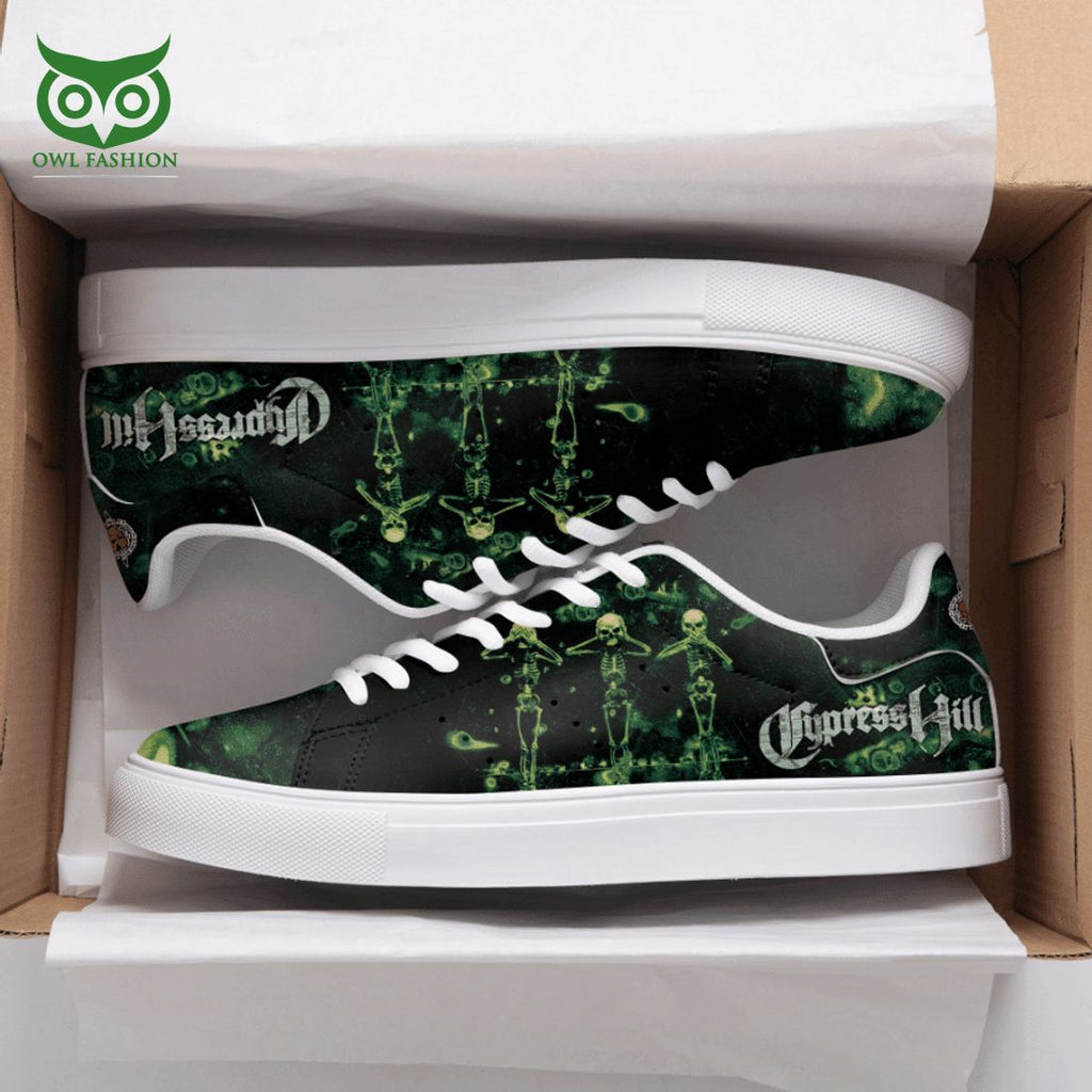 Cypress Hill Skull Dark 3D Printed Stan Smith Shoes