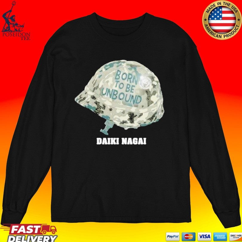 Daiki Nagai Born To Be Unbound T-shirt