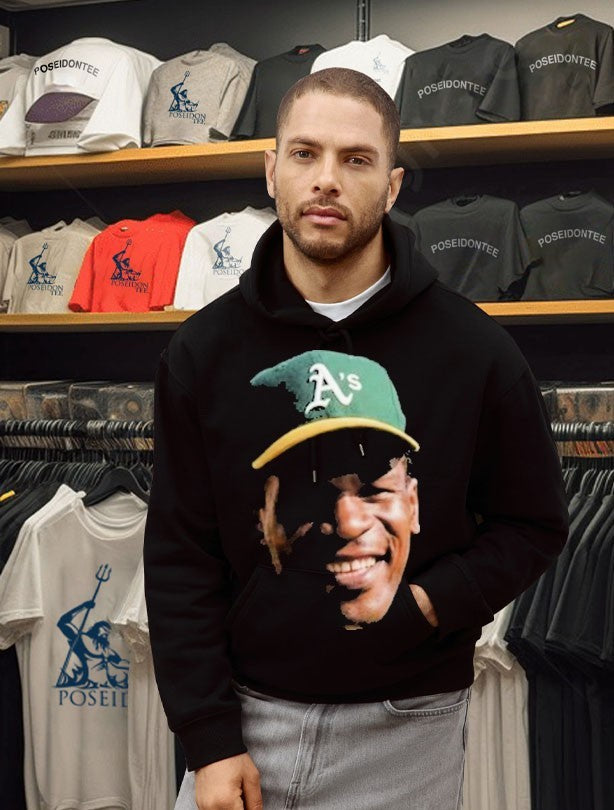 Dallas Braden Rickey Henderson Face T-shirt