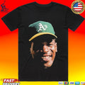 Dallas Braden Rickey Henderson Face T-shirt