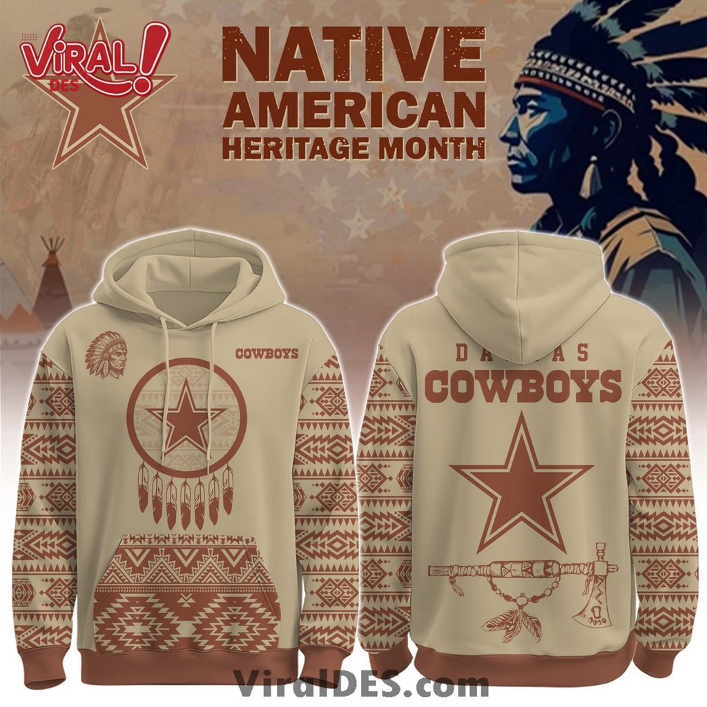 Dallas Cowboys Native American Heritage Month Hoodie, Long Pants