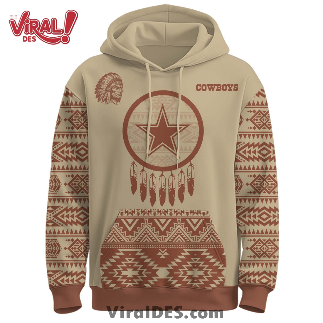 Dallas Cowboys Native American Heritage Month Hoodie, Long Pants