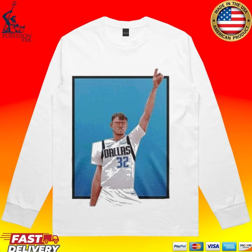 Dallas Mavericks Cooper Flagg 2025-26 NBA Rookie Of The Year T-shirt