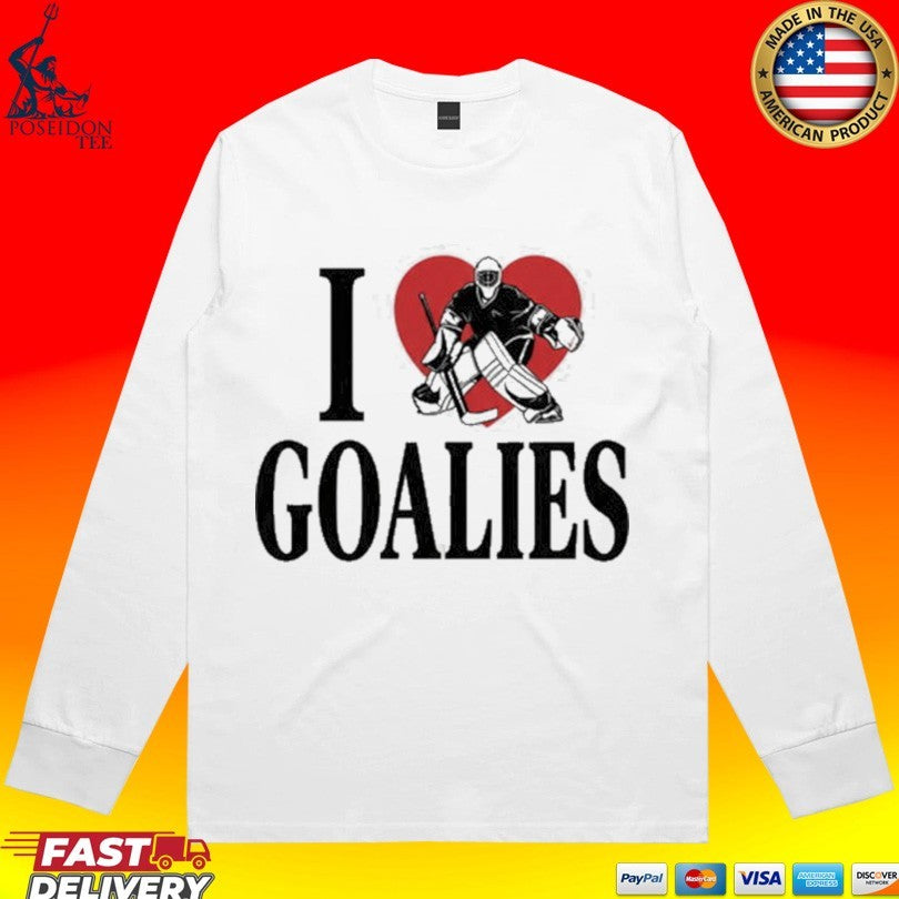 Dan Vladar I love Goalies T-shirt
