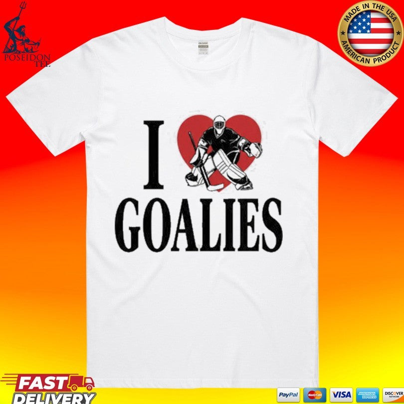 Dan Vladar I love Goalies T-shirt