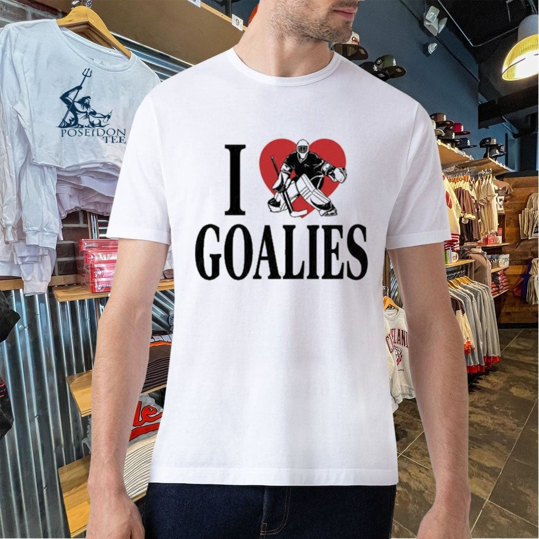Dan Vladar I love Goalies T-shirt