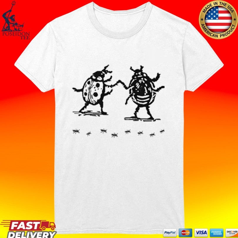 Dancing Lady Bugs The Last Of The Bugs Noah Kahan T-shirt