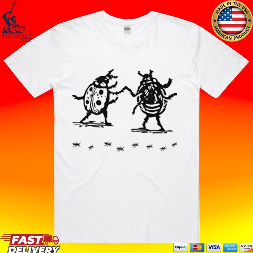 Dancing Lady Bugs The Last Of The Bugs Noah Kahan T-shirt