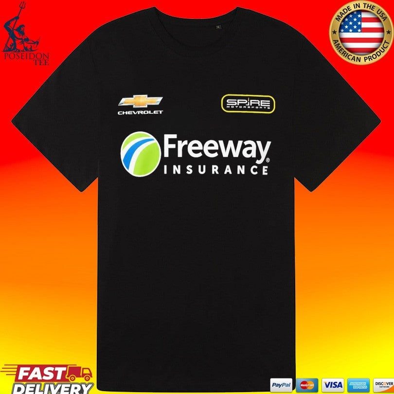 Daniel Suarez Spire Motorsports Freeway Insurance Chevrolet Team T-shirt