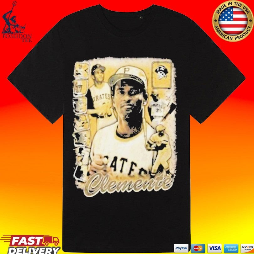 Darell Hernaiz Roberto Clemente Pirates T-shirt