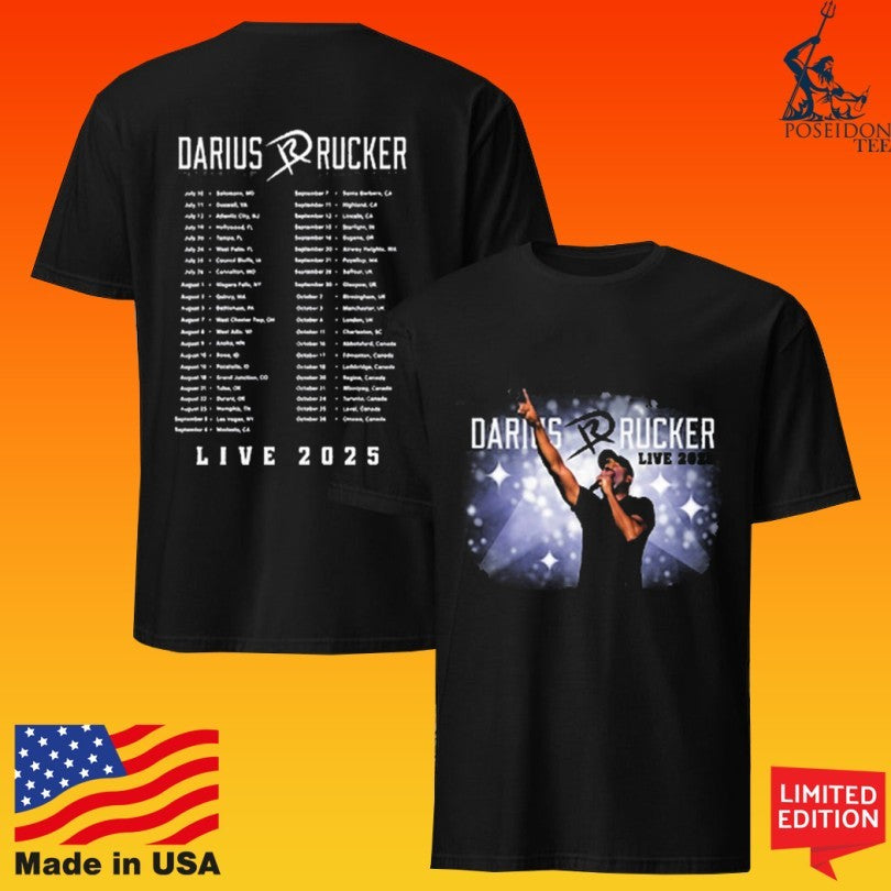 Darius Rucker 2026 Live Tour T-shirt