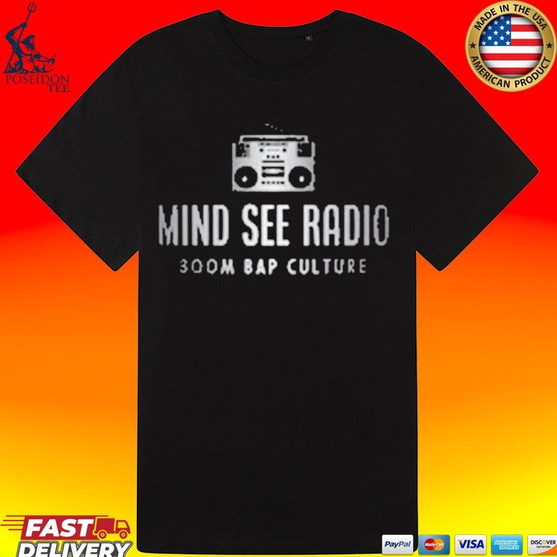Dark Ages Music Mind See Radio Boom Bap Culture T-shirt