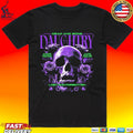 Daughtry Dead And Gone Lost And Forgotten Purple Skull T-shirt