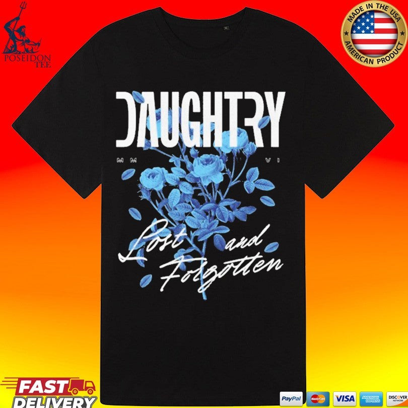 Daughtry Lost And Forgotten Flower T-shirt