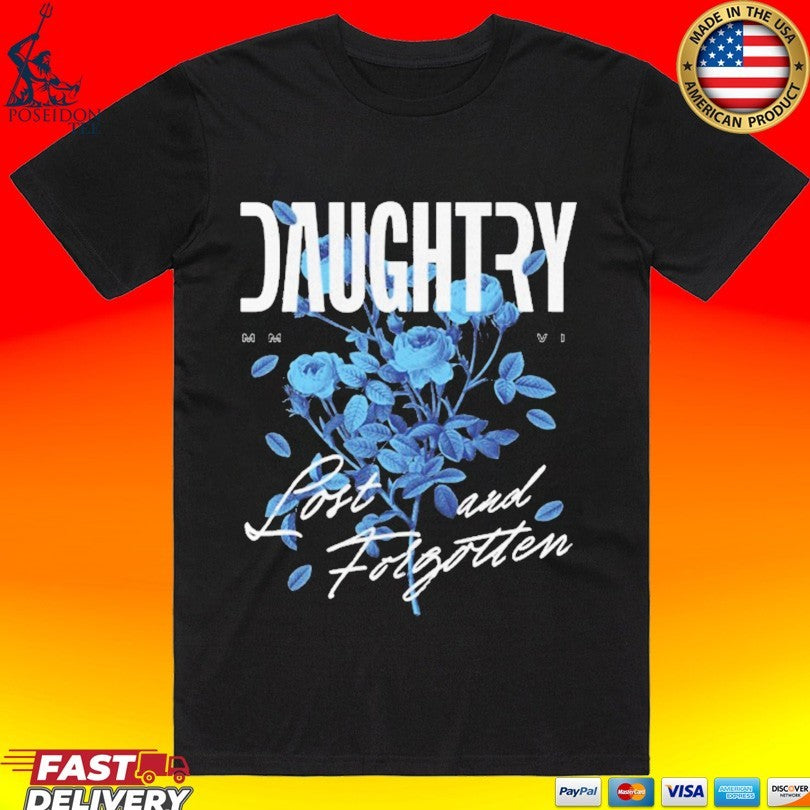 Daughtry Lost And Forgotten Flower T-shirt