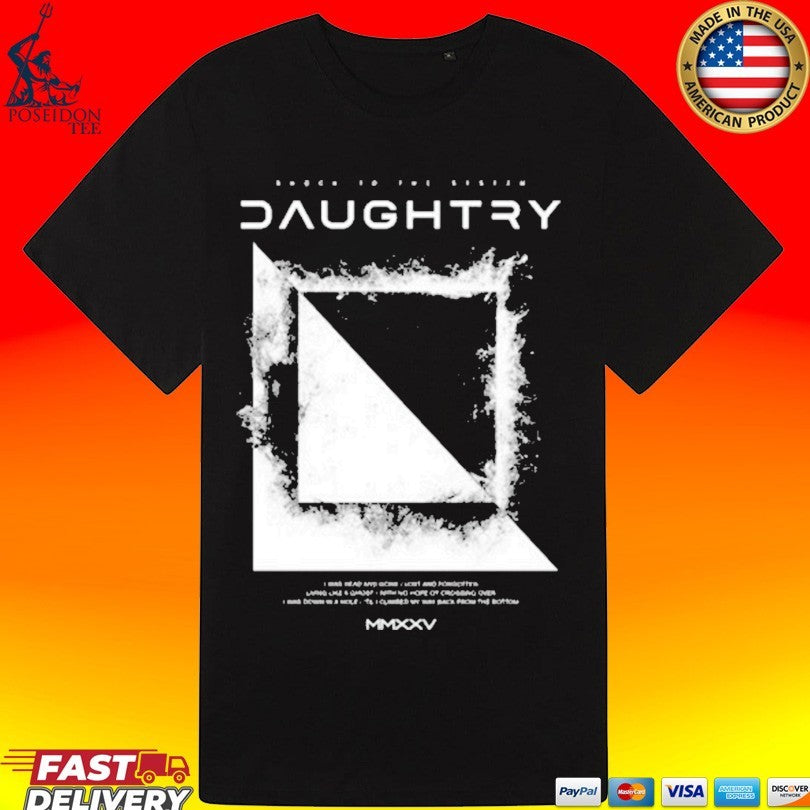 Daughtry Shock To The System Tracklist T-shirt