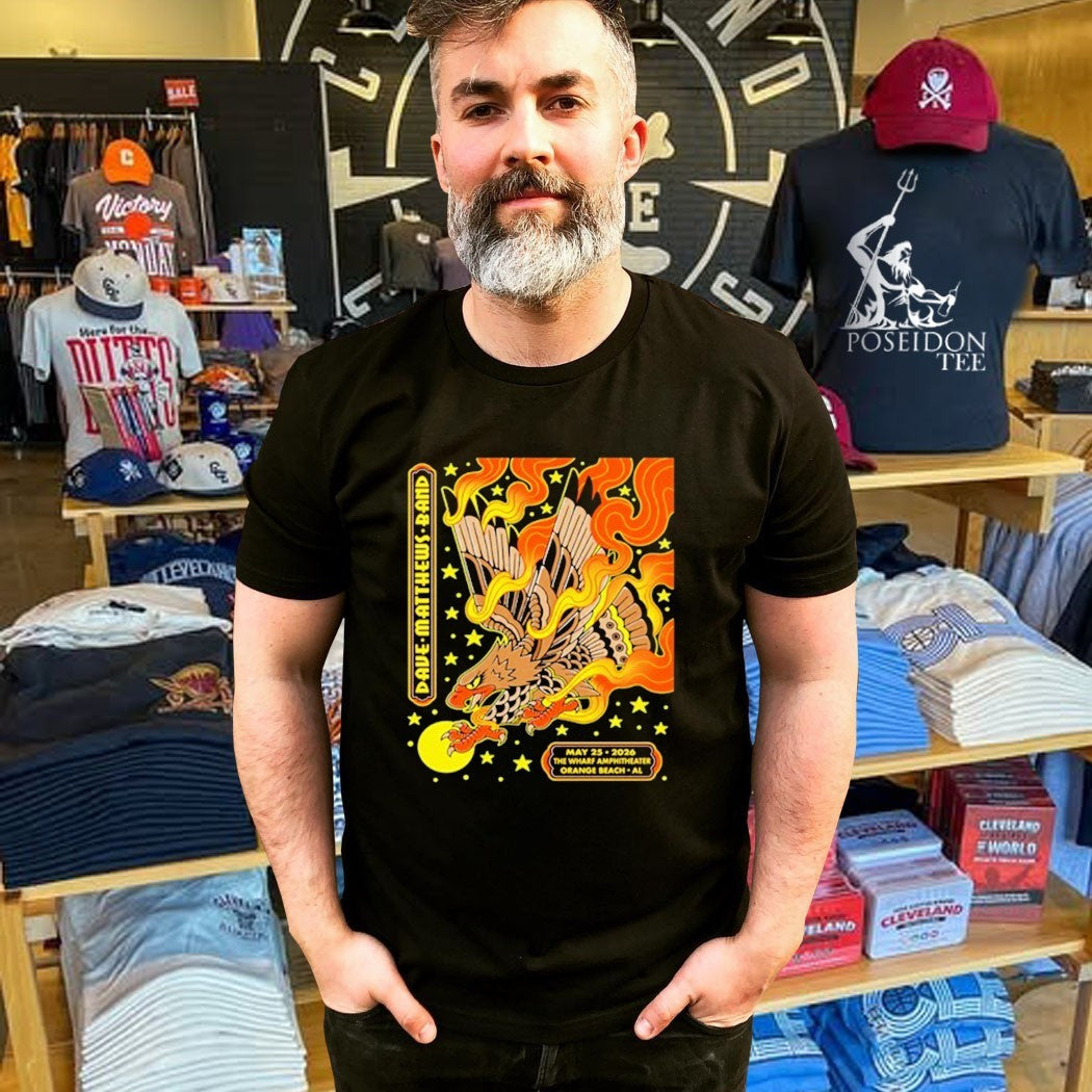 Dave Matthews 2026 Orange Beach Alabama T-shirt