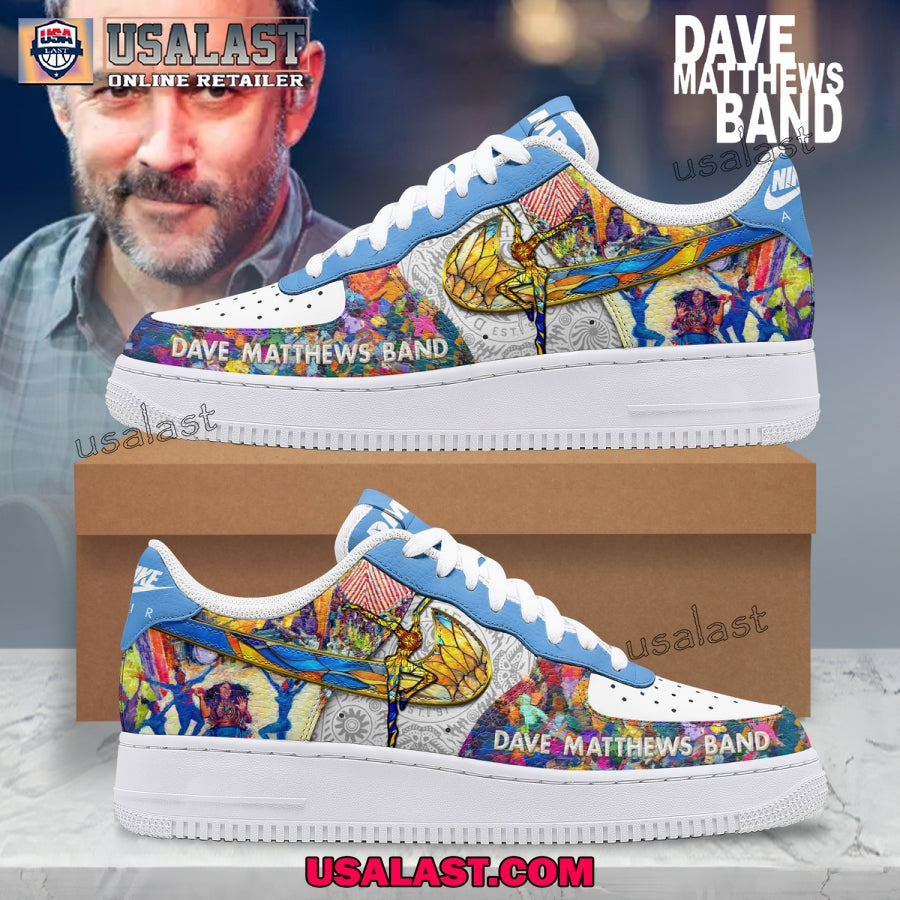 Dave Matthews Band Custom Air Force 1s Shoes