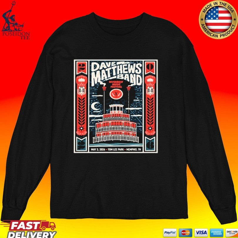 Dave Matthews Band Memphis, Tn 05.03.2025 T-shirt