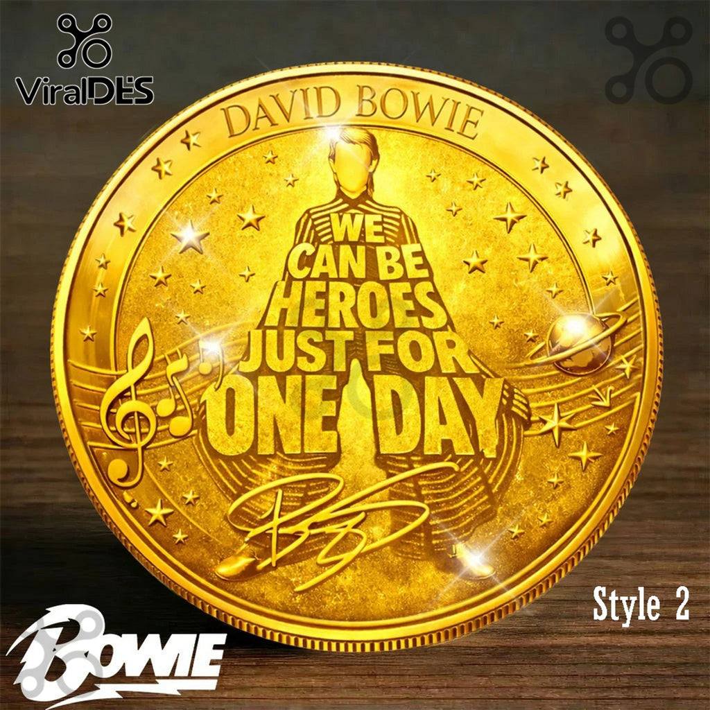 David Bowie Starman Commemorative Coin