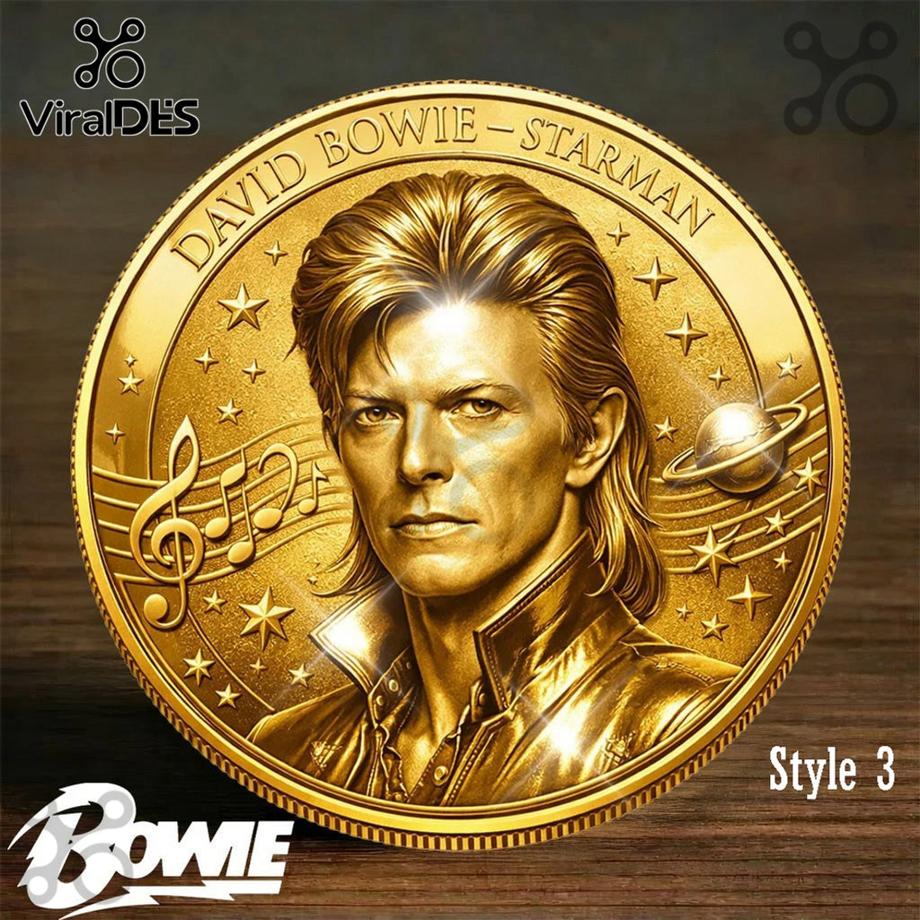 David Bowie Starman Commemorative Coin