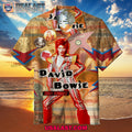 David Bowie Ziggy Stardust Vintage Hawaiian Shirt