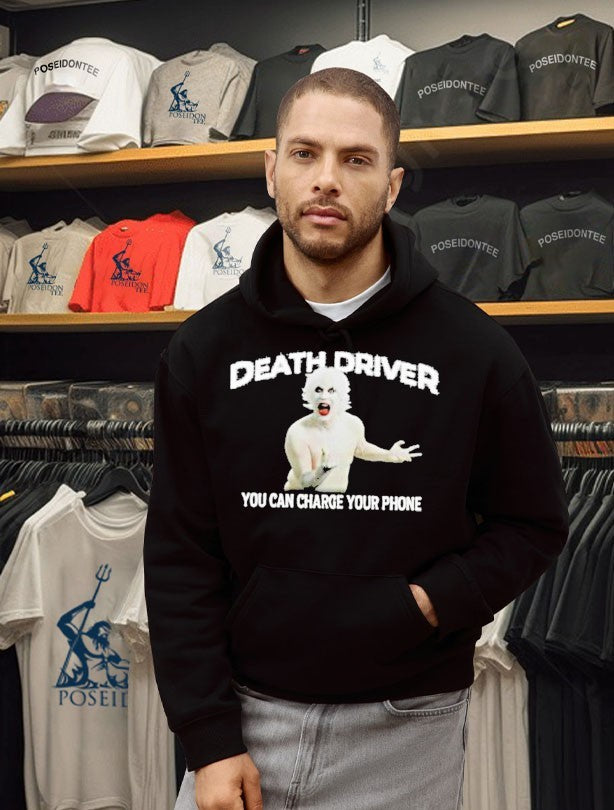 Death Driver You Can Charge Your Phone T-shirt