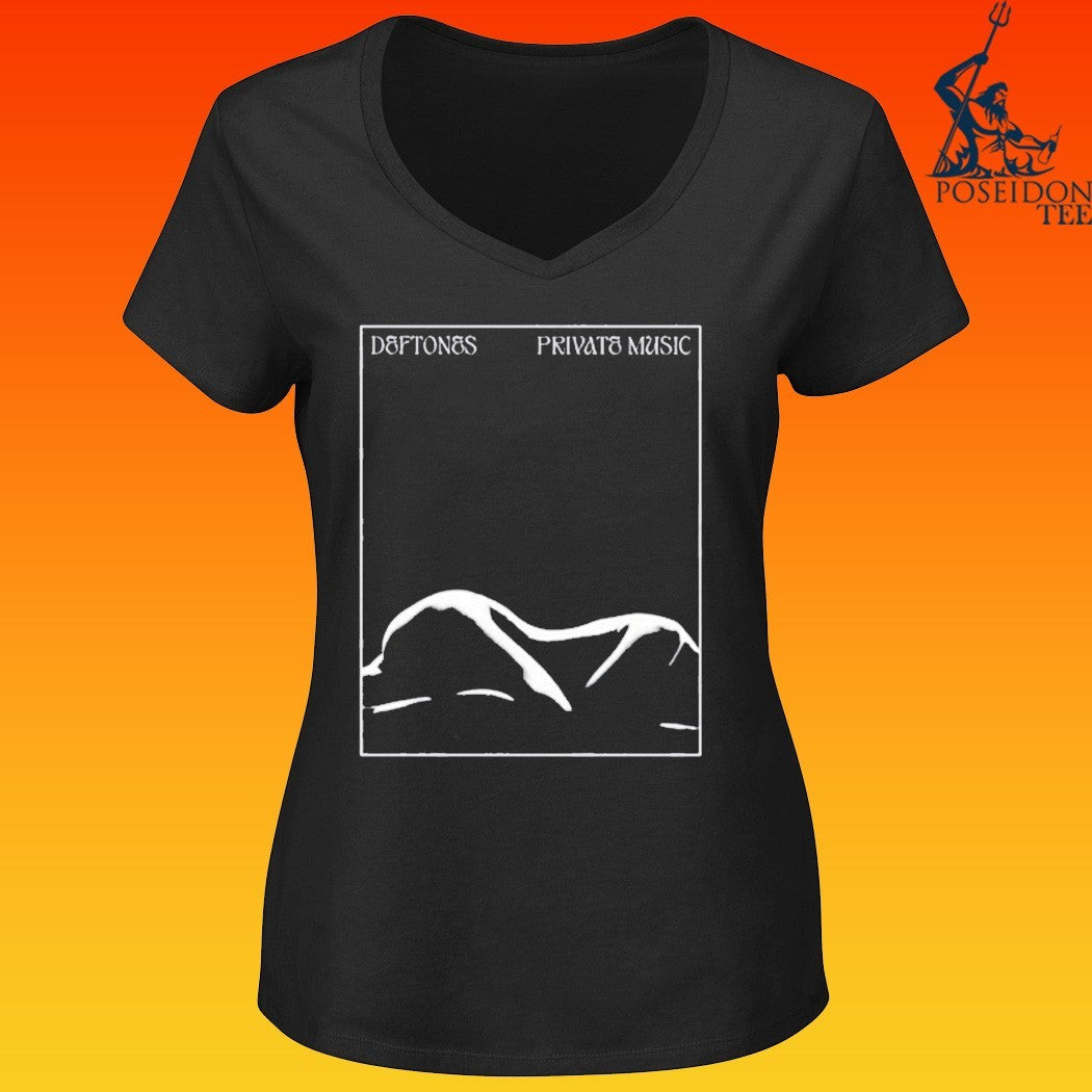 Deftones Private Music Silhouette T-shirt