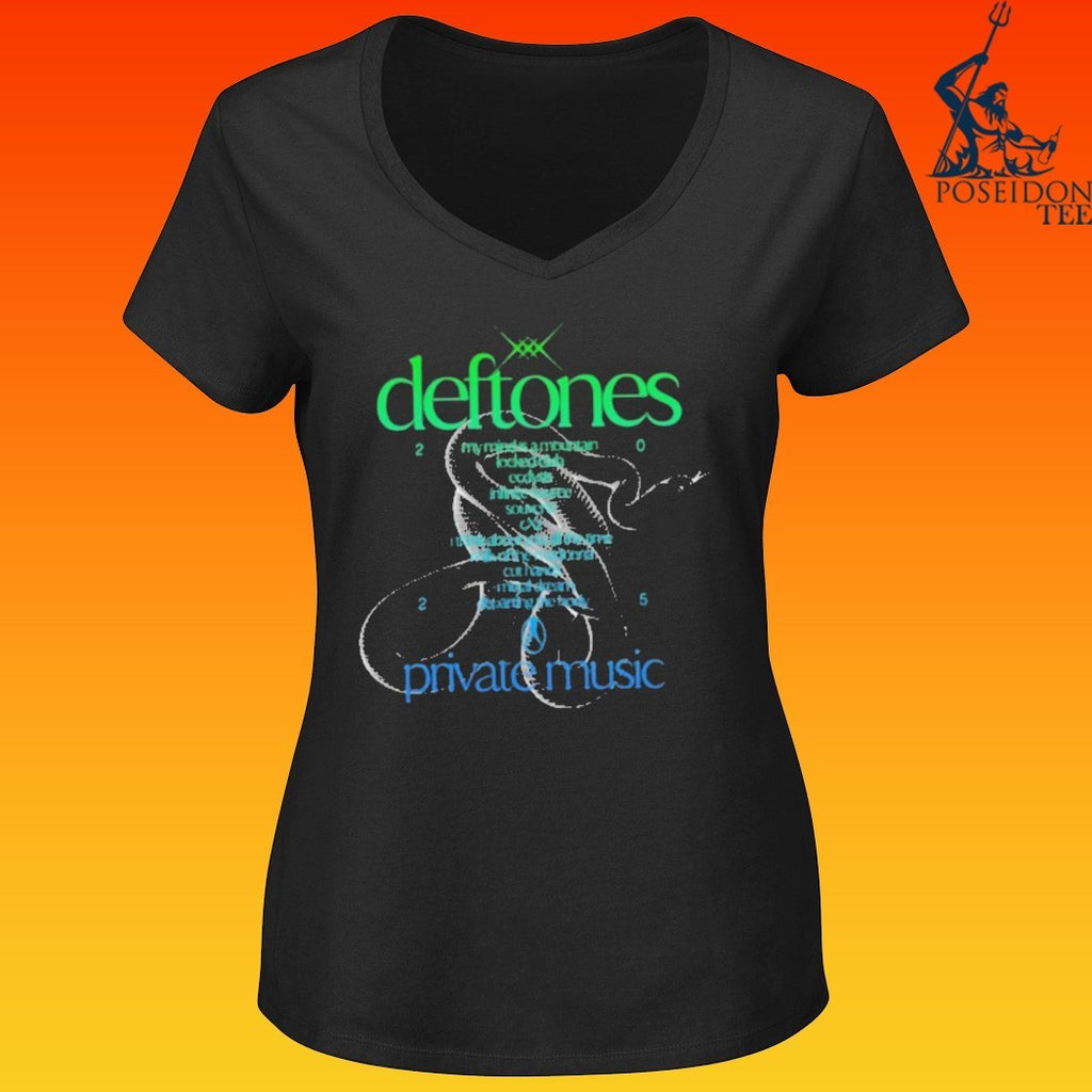 Deftones Private Music Tracklist T-shirt