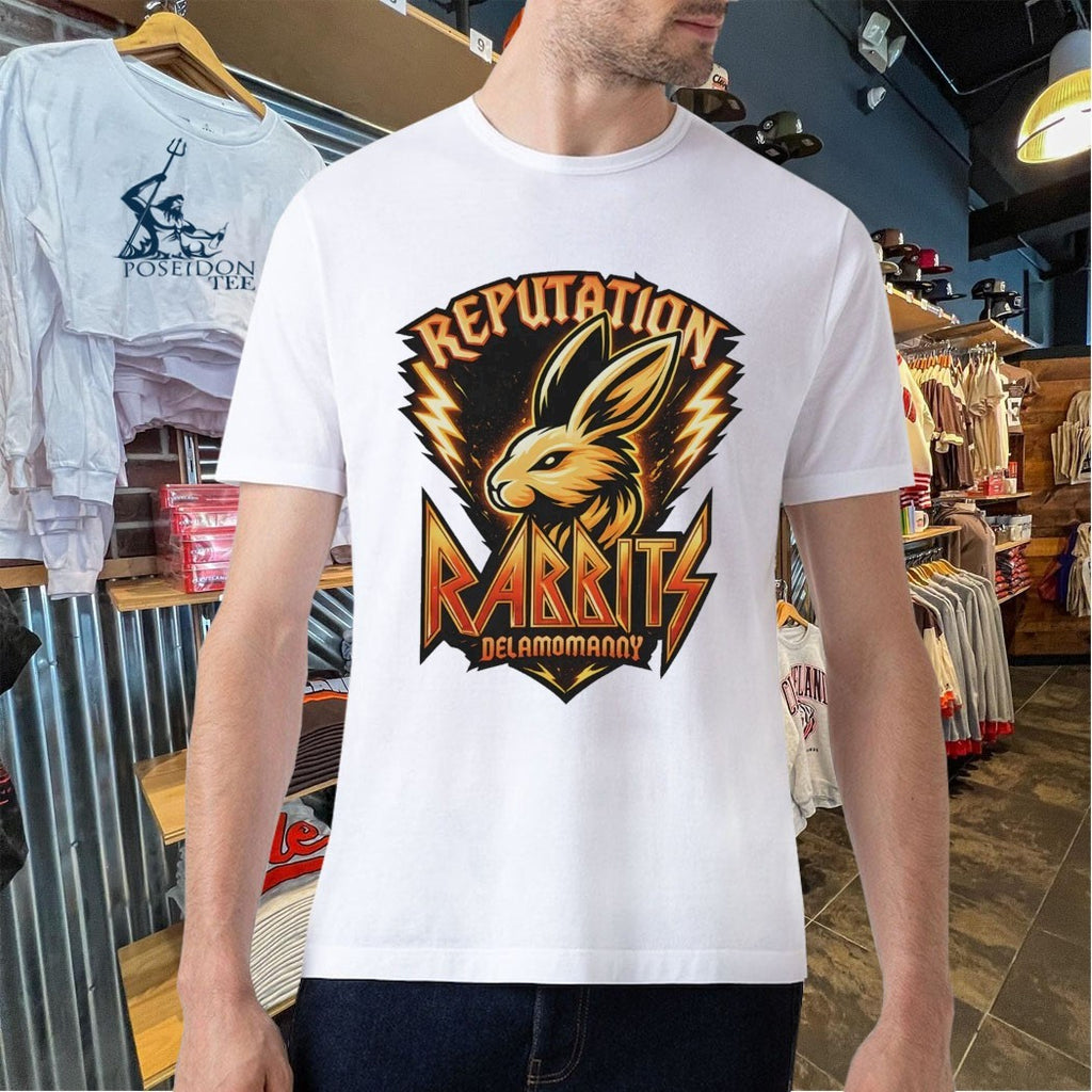 Delamomanny Reputation Rabbits T-shirt