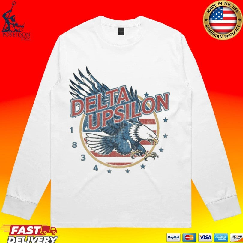 Delta Upsilon Drop 027 Du Stars And Stripes T-shirt