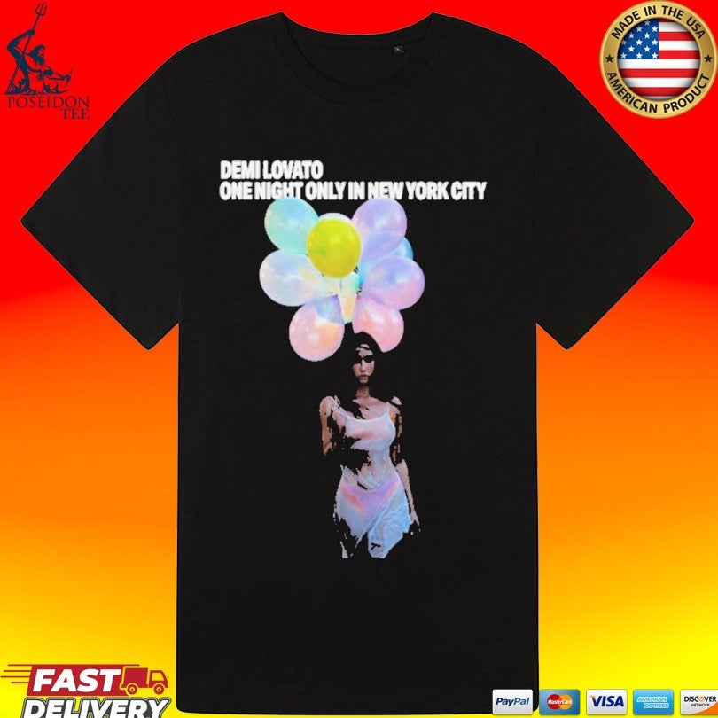 Demi Lovato One Night Only In New York City T-shirt