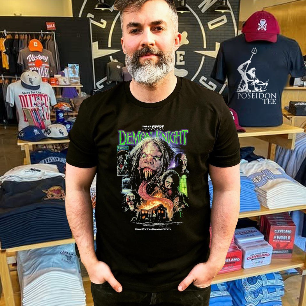 Demon Knight Ready For Your Deadtime Story T-shirt