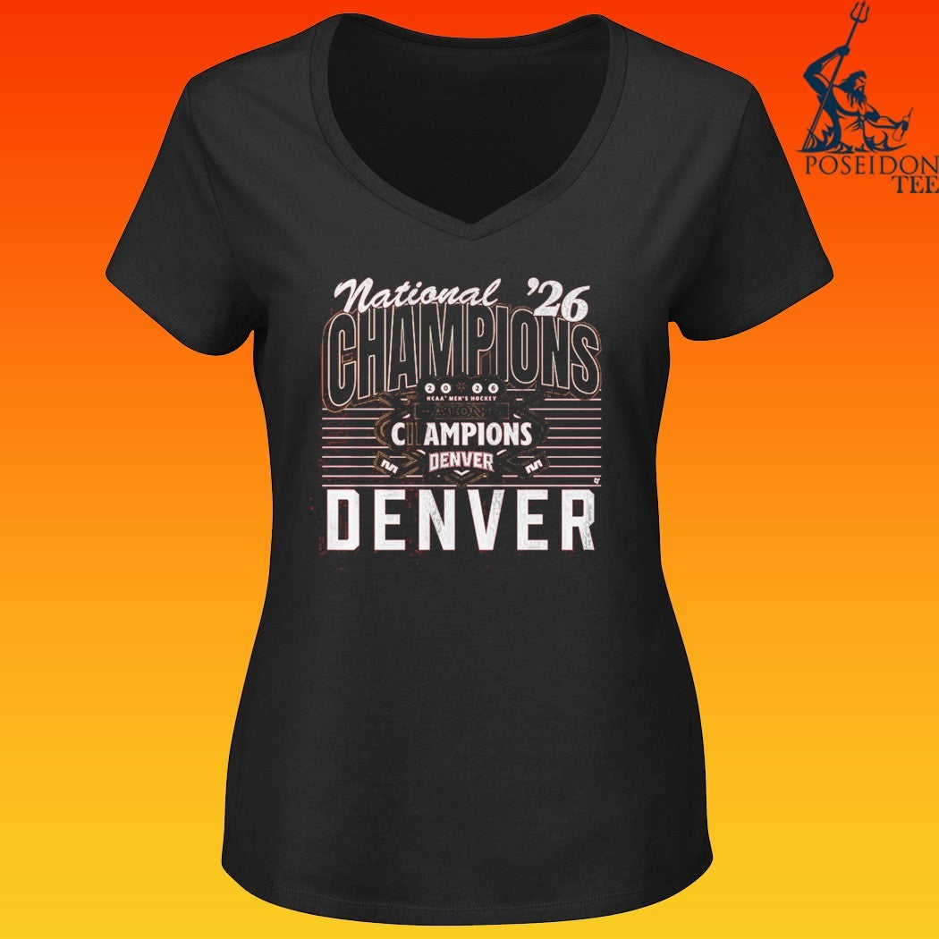 Denver Men’s Hockey 2026 National Champions T-shirt
