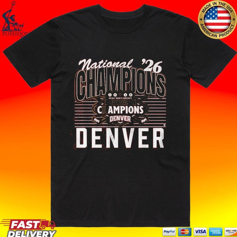 Denver Men’s Hockey 2026 National Champions T-shirt