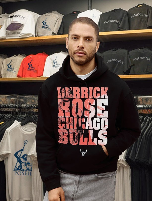 Derrick Rose Chicago Bulls Unk 2010s T-shirt