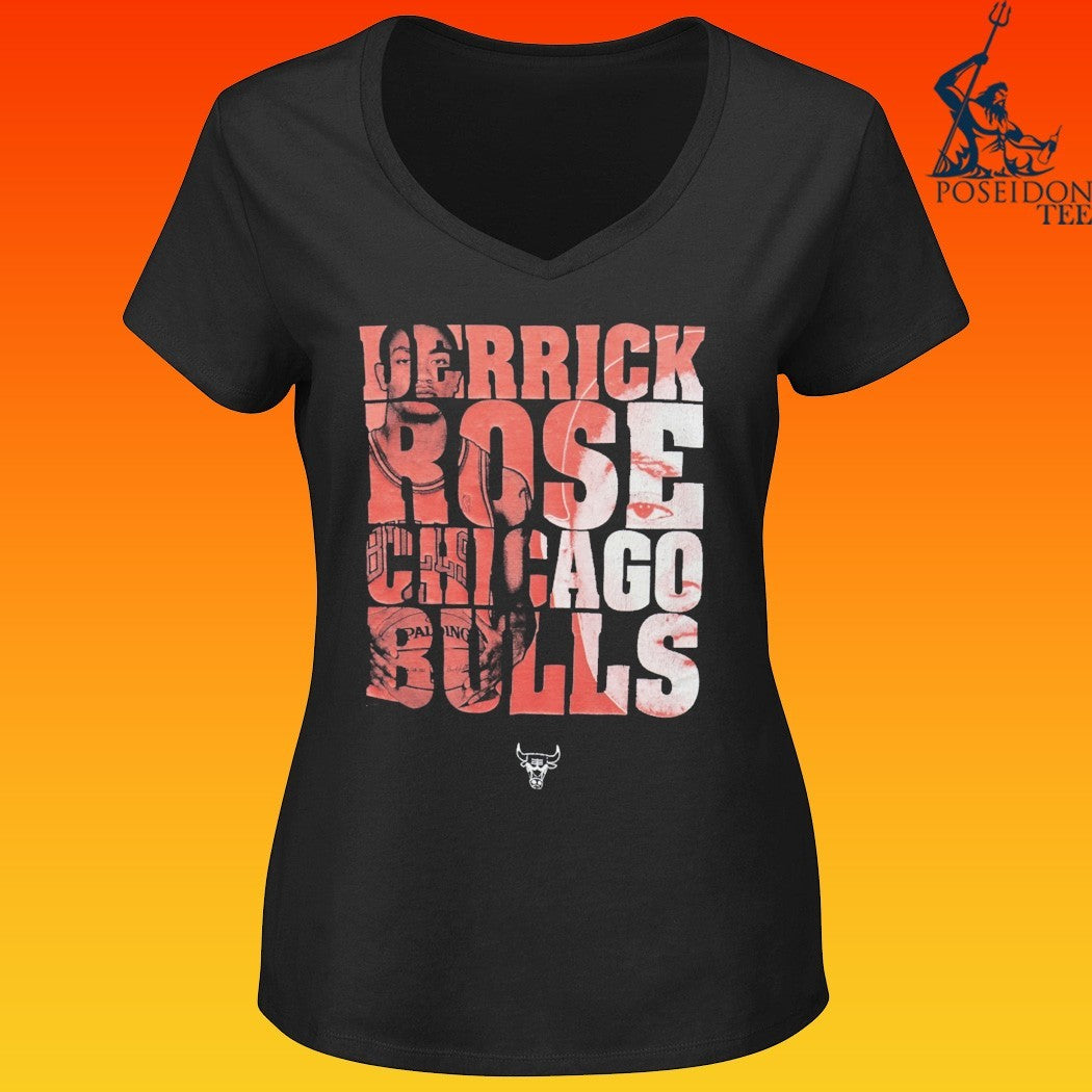 Derrick Rose Chicago Bulls Unk 2010s T-shirt