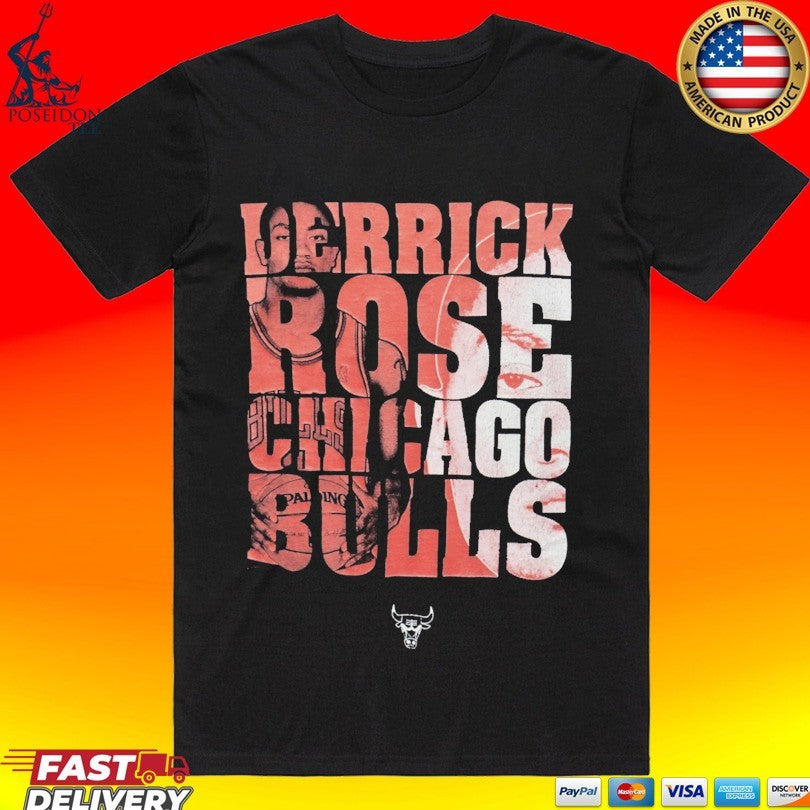 Derrick Rose Chicago Bulls Unk 2010s T-shirt