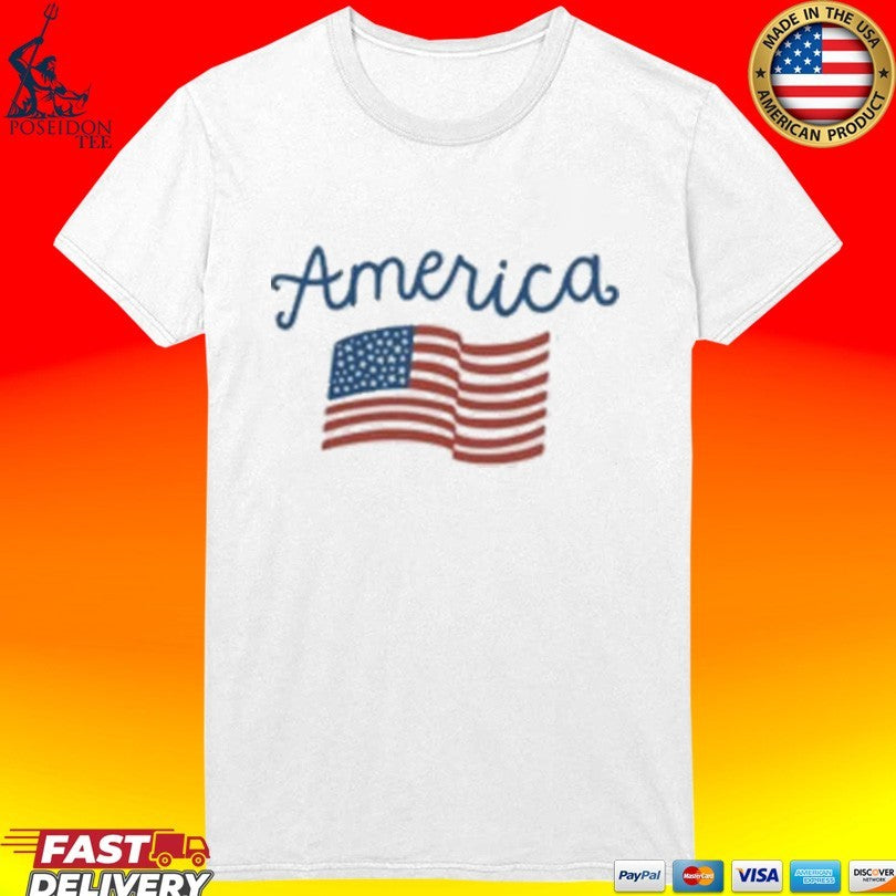 Deseret News American Flag T-shirt