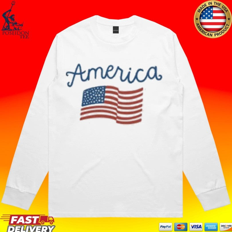 Deseret News American Flag T-shirt