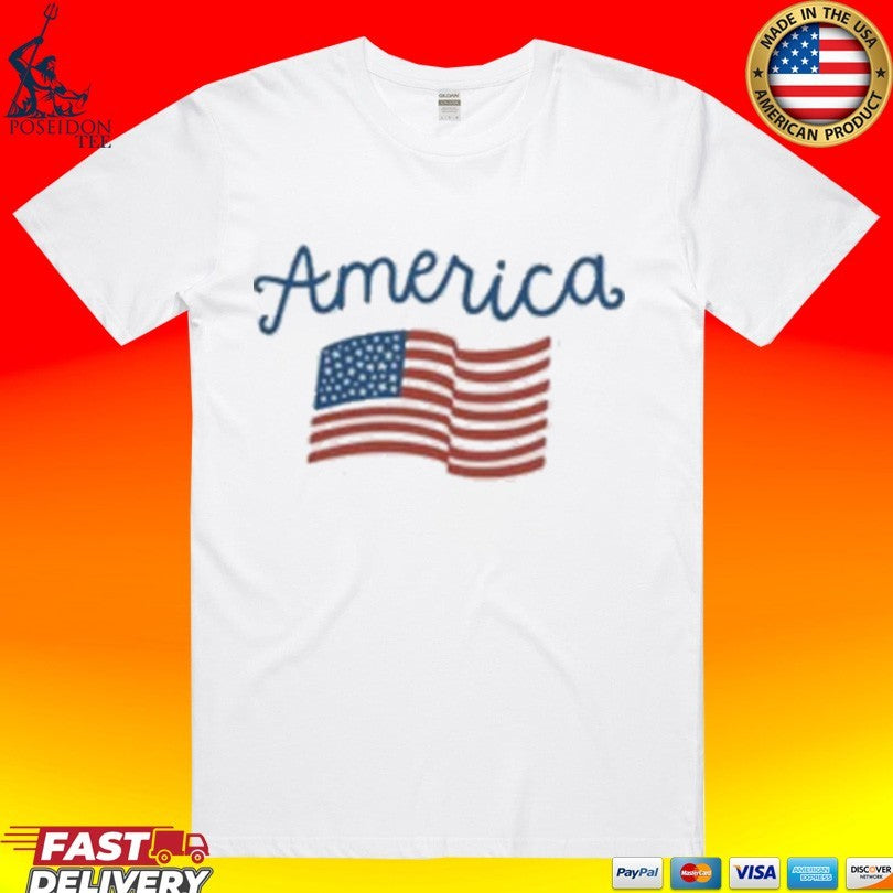 Deseret News American Flag T-shirt
