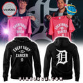 Detroit Tigers Everybody vs Cancers Black Hoodie