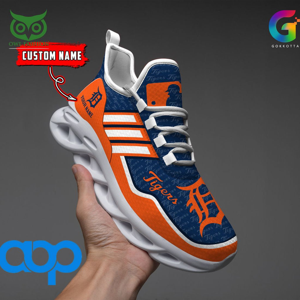 Detroit Tigers MLB Personalized New Max Soul Sneaker