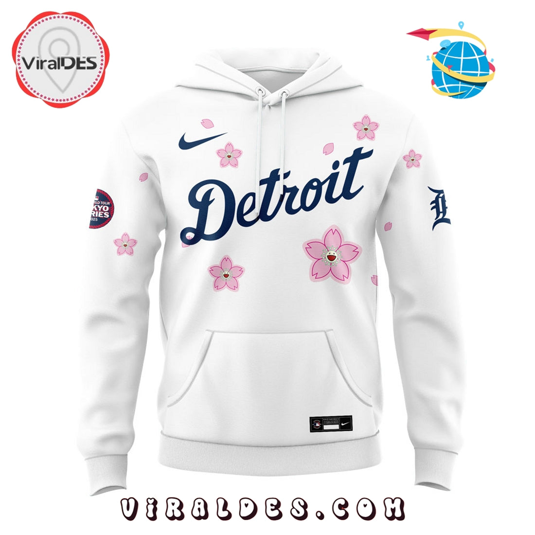 Detroit Tigers Takashi Murakami x MLB Tokyo Series Hoodie