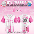 Detroit Tigers x Breast Cancer Awareness Game Night Baseball Jersey