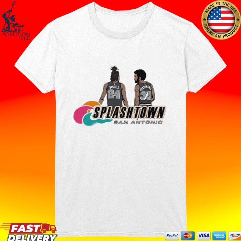 Devin Vassell And Julian Champagnie Splashtown San Antonio T-shirt