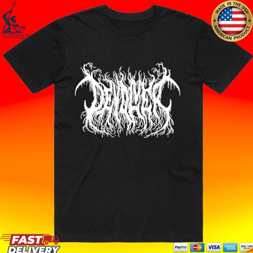 Devolver Black Metal Logo T-shirt