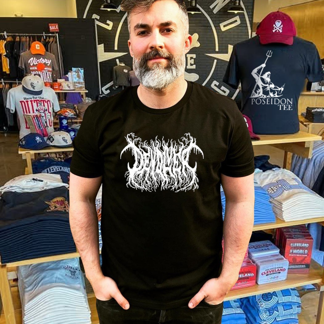 Devolver Black Metal Logo T-shirt