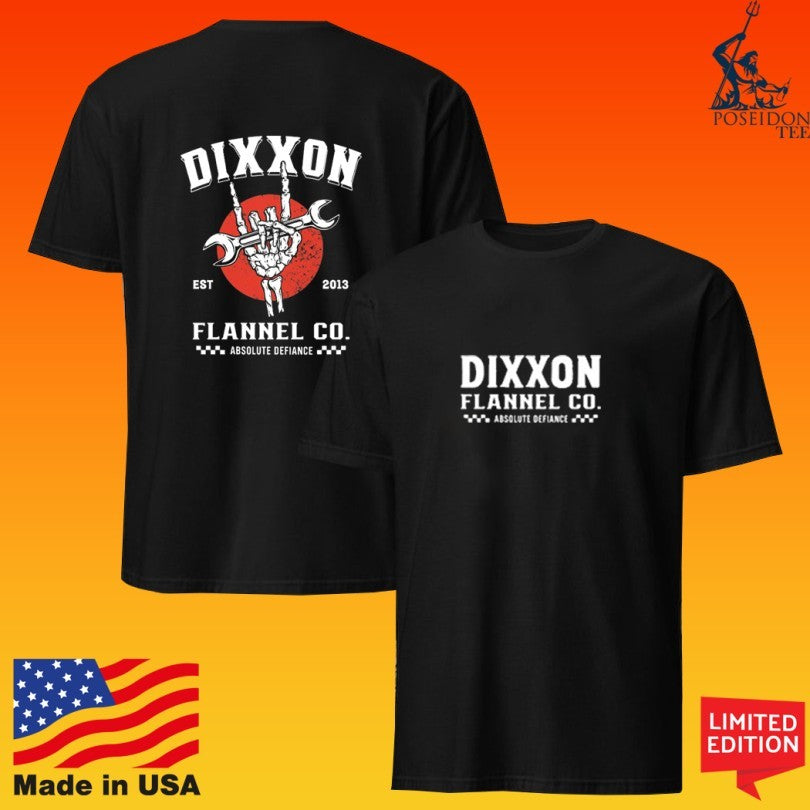 Dixxon Iron Defence Co Absolute Defiance Est 2013 T-shirt
